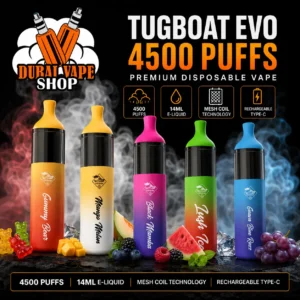 TUGBOAT EVO 4500 Puffs Disposable Vape