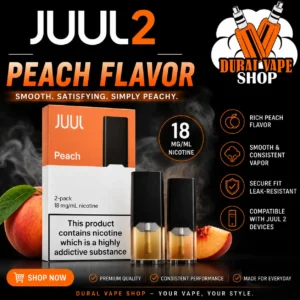 JUUL 2 Peach Flavor