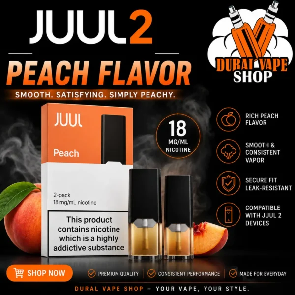 JUUL 2 Peach Flavor