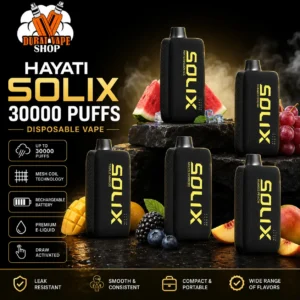 Hayati solix 30000 puffs DISPOSABLE VAPE