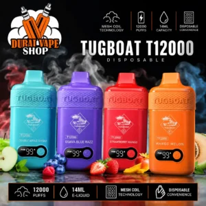 TUGBOAT T12000 PUFFS DISPOSABLE VAPE