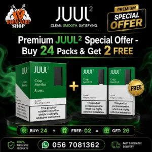Premium JUUL 2 Crisp Menthol Bundle Offer