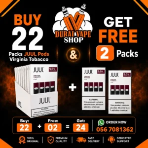 JUUL Virginia Tobacco Pods Offer in Dubai