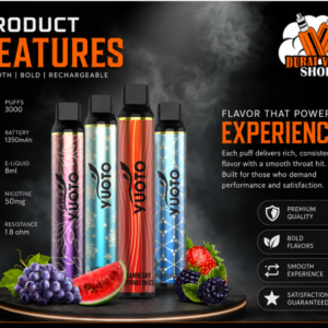 YUOTO Luscious 3000 Puffs Disposable Vape
