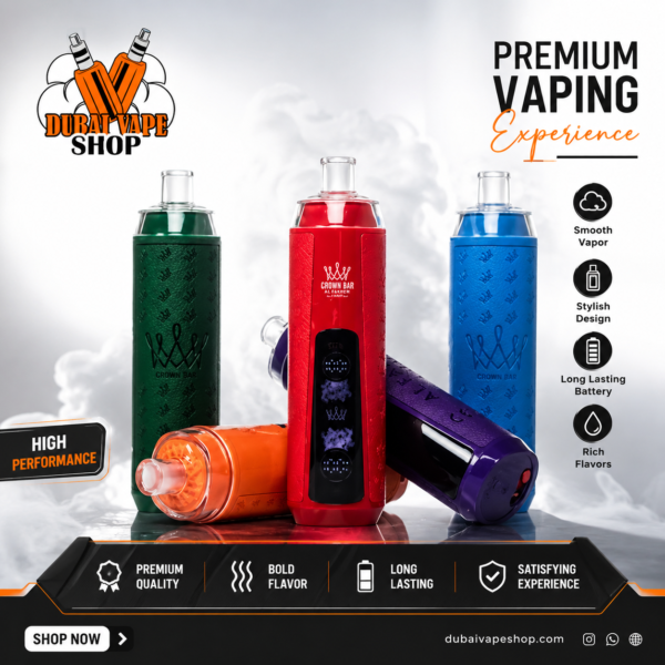 AL FAKHER CROWN BAR CRYSTAL 8000 PUFFS VAPE