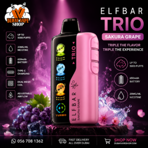 ELFBAR TRIO 40000 PUFFS DISPOSABLE VAPE