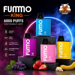 FUMMO KING 6000 PUFFS DISPOSABLE VAPE